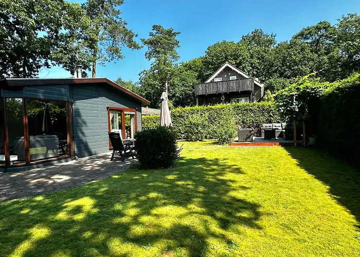 Dubbele Op Recreatiepark Topparken Op De Veluwe In Met Grote Vrije Tuin En Eigen Parkeerplaats * Beekbergen